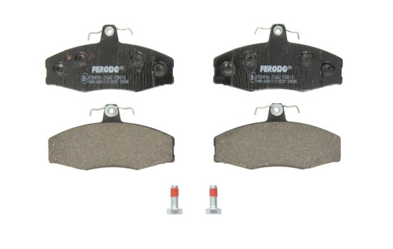 Bromsbeläggssats, skivbroms PREMIER ECO FRICTION FDB610 Ferodo