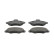 Bromsbeläggssats, skivbroms PREMIER ECO FRICTION FDB617 Ferodo, miniatyr 3