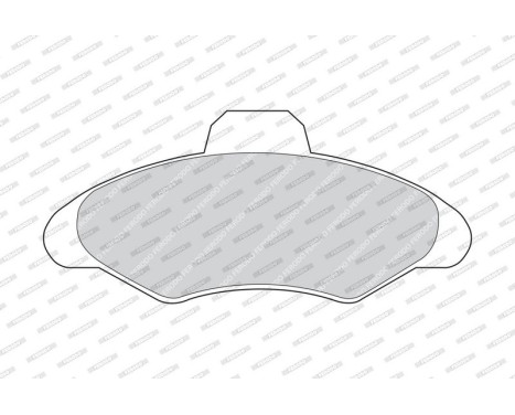 Bromsbeläggssats, skivbroms PREMIER ECO FRICTION FDB617 Ferodo, bild 4