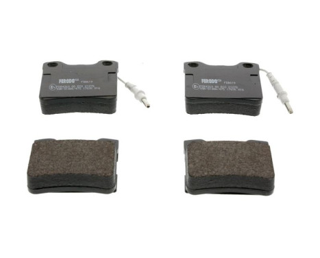 Bromsbeläggssats, skivbroms PREMIER ECO FRICTION FDB619 Ferodo