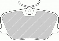 Bromsbeläggssats, skivbroms PREMIER ECO FRICTION FDB622 Ferodo