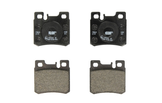 Bromsbeläggssats, skivbroms PREMIER ECO FRICTION FDB644 Ferodo