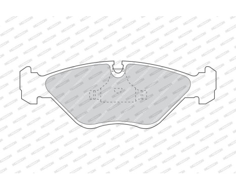 Bromsbeläggssats, skivbroms PREMIER ECO FRICTION FDB670 Ferodo, bild 4