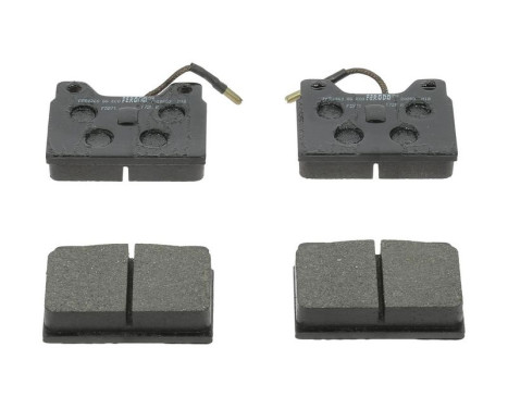 Bromsbeläggssats, skivbroms PREMIER ECO FRICTION FDB71 Ferodo, bild 2