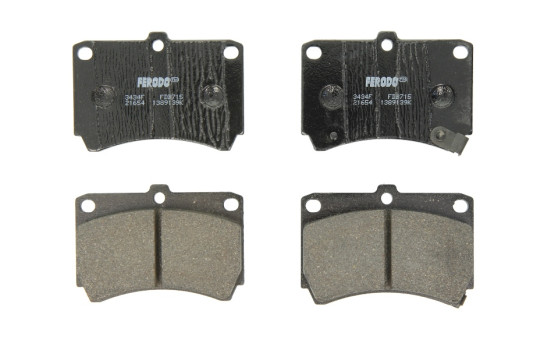 Bromsbeläggssats, skivbroms PREMIER ECO FRICTION FDB715 Ferodo