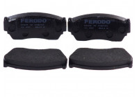 Bromsbeläggssats, skivbroms PREMIER ECO FRICTION FDB763 Ferodo