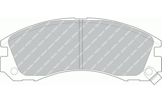 Bromsbeläggssats, skivbroms PREMIER ECO FRICTION FDB765 Ferodo