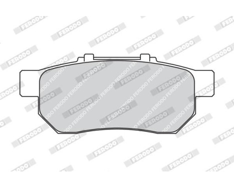 Bromsbeläggssats, skivbroms PREMIER ECO FRICTION FDB778 Ferodo, bild 4