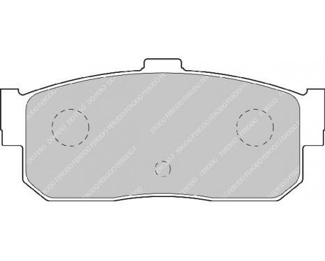 Bromsbeläggssats, skivbroms PREMIER ECO FRICTION FDB796 Ferodo, bild 2