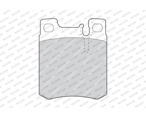 Bromsbeläggssats, skivbroms PREMIER ECO FRICTION FDB799 Ferodo, bild 4
