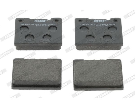 Bromsbeläggssats, skivbroms PREMIER ECO FRICTION FDB809M Ferodo, bild 3
