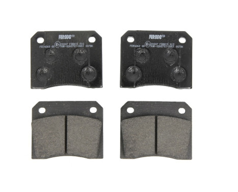 Bromsbeläggssats, skivbroms PREMIER ECO FRICTION FDB815 Ferodo