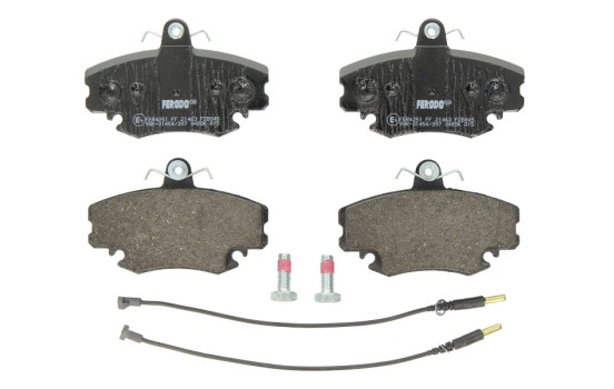 Bromsbeläggssats, skivbroms PREMIER ECO FRICTION FDB845 Ferodo