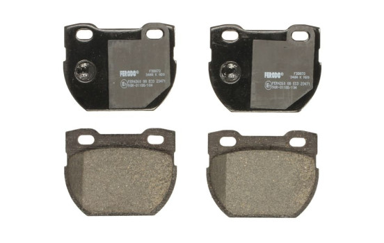 Bromsbeläggssats, skivbroms PREMIER ECO FRICTION FDB872 Ferodo