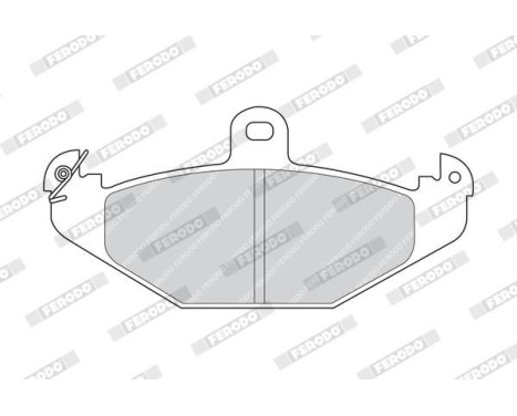 Bromsbeläggssats, skivbroms PREMIER ECO FRICTION FDB878 Ferodo, bild 4