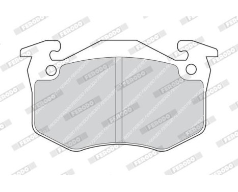 Bromsbeläggssats, skivbroms PREMIER ECO FRICTION FDB881 Ferodo, bild 4
