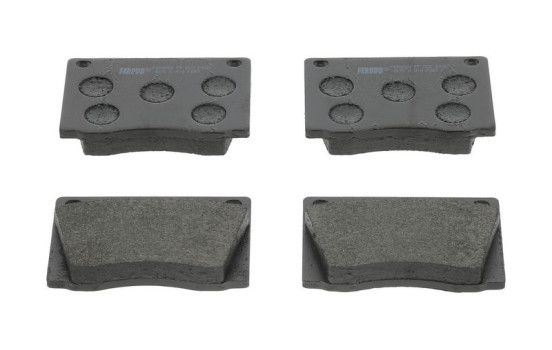 Bromsbeläggssats, skivbroms PREMIER ECO FRICTION FDB9 Ferodo