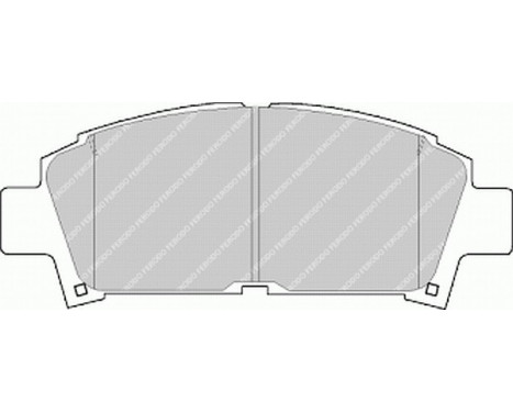 Bromsbeläggssats, skivbroms PREMIER ECO FRICTION FDB928 Ferodo, bild 2