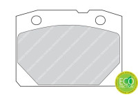 Bromsbeläggssats, skivbroms PREMIER ECO FRICTION FDB96 Ferodo