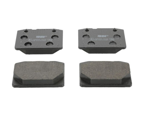 Bromsbeläggssats, skivbroms PREMIER ECO FRICTION FDB96 Ferodo