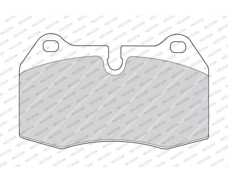 Bromsbeläggssats, skivbroms PREMIER ECO FRICTION FDB998 Ferodo, bild 4