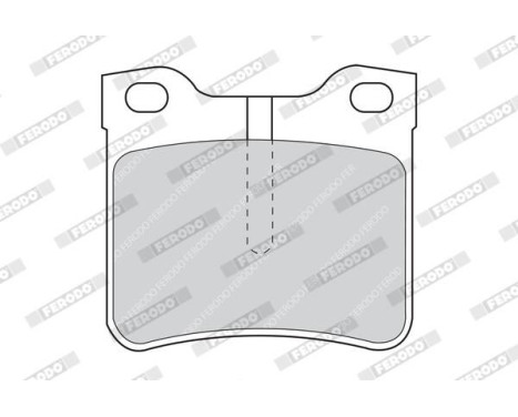 Bromsbeläggssats, skivbroms PREMIER ECO FRICTION FVR1044 Ferodo, bild 4