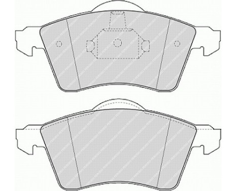 Bromsbeläggssats, skivbroms PREMIER ECO FRICTION FVR1163 Ferodo, bild 2