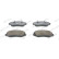 Bromsbeläggssats, skivbroms PREMIER ECO FRICTION FVR1292 Ferodo, miniatyr 4