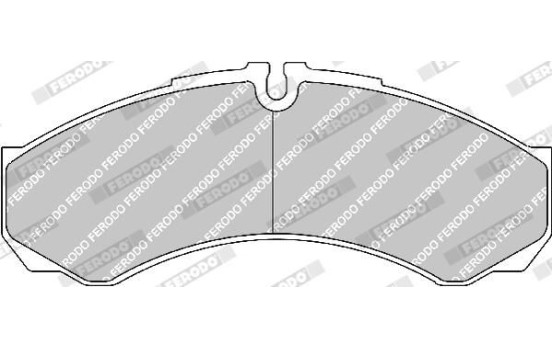 Bromsbeläggssats, skivbroms PREMIER ECO FRICTION FVR1315 Ferodo, bild 4