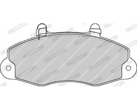 Bromsbeläggssats, skivbroms PREMIER ECO FRICTION FVR1338 Ferodo, bild 5