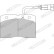 Bromsbeläggssats, skivbroms PREMIER ECO FRICTION FVR1353 Ferodo, miniatyr 3