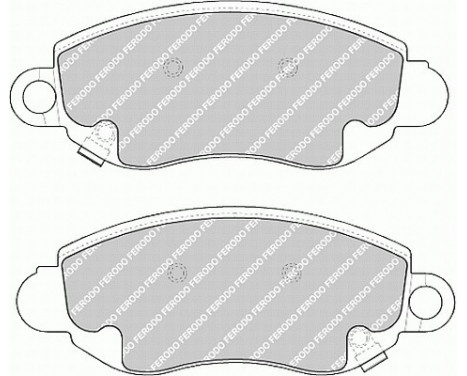 Bromsbeläggssats, skivbroms PREMIER ECO FRICTION FVR1381 Ferodo, bild 2