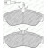 Bromsbeläggssats, skivbroms PREMIER ECO FRICTION FVR1397 Ferodo, miniatyr 4