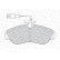 Bromsbeläggssats, skivbroms PREMIER ECO FRICTION FVR1397 Ferodo, miniatyr 4