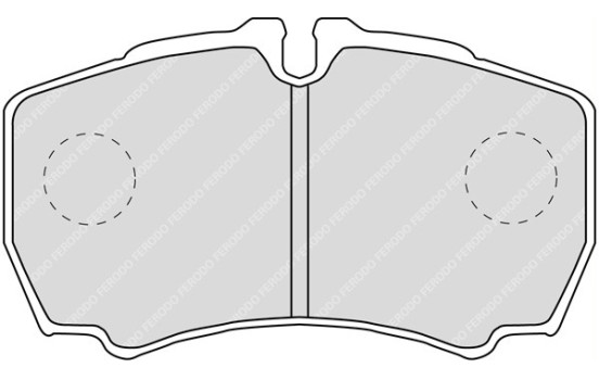 Bromsbeläggssats, skivbroms PREMIER ECO FRICTION FVR1405 Ferodo