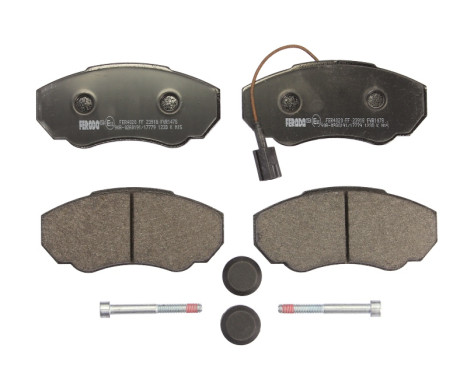 Bromsbeläggssats, skivbroms PREMIER ECO FRICTION FVR1478 Ferodo