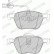 Bromsbeläggssats, skivbroms PREMIER ECO FRICTION FVR1497 Ferodo, miniatyr 5