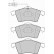 Bromsbeläggssats, skivbroms PREMIER ECO FRICTION FVR1518 Ferodo, miniatyr 2