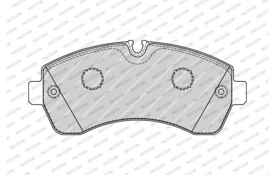 Bromsbeläggssats, skivbroms PREMIER ECO FRICTION FVR1777 Ferodo, bild 4