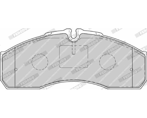 Bromsbeläggssats, skivbroms PREMIER ECO FRICTION FVR1791 Ferodo, bild 5