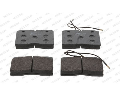 Bromsbeläggssats, skivbroms PREMIER ECO FRICTION FVR377 Ferodo, bild 2