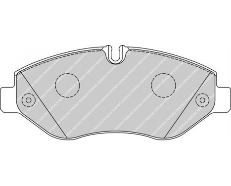 Bromsbeläggssats, skivbroms PREMIER ECO FRICTION FVR4036 Ferodo, bild 2