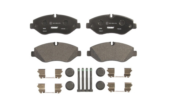 Bromsbeläggssats, skivbroms PREMIER ECO FRICTION FVR4036 Ferodo