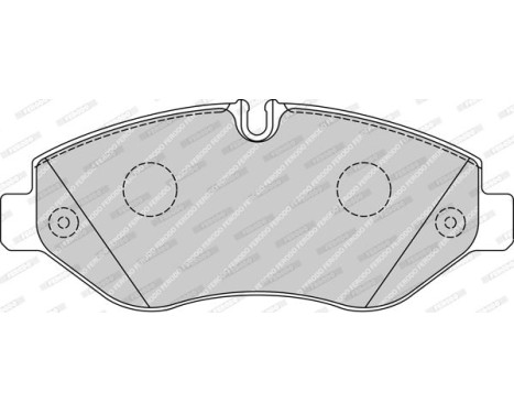 Bromsbeläggssats, skivbroms PREMIER ECO FRICTION FVR4036 Ferodo, bild 5