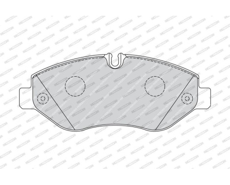 Bromsbeläggssats, skivbroms PREMIER ECO FRICTION FVR4036 Ferodo, bild 5