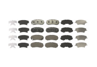 Bromsbeläggssats, skivbroms PREMIER ECO FRICTION FVR4314 Ferodo