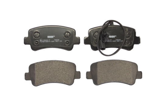 Bromsbeläggssats, skivbroms PREMIER ECO FRICTION FVR4348 Ferodo