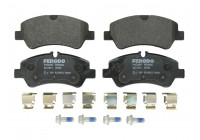 Bromsbeläggssats, skivbroms PREMIER ECO FRICTION FVR4398 Ferodo