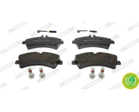 Bromsbeläggssats, skivbroms PREMIER ECO FRICTION FVR4429 Ferodo, bild 2