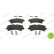 Bromsbeläggssats, skivbroms PREMIER ECO FRICTION FVR4429 Ferodo, miniatyr 2